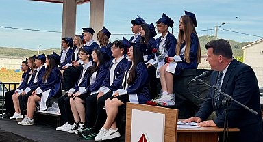 Edirne Keşan'da liseye geçiş gururu