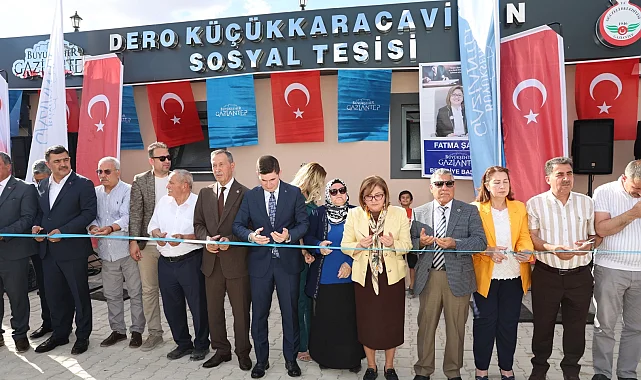 Gaziantep'de Büyükşehir ve Oğuzeli işbirliğinde sosyal tesis