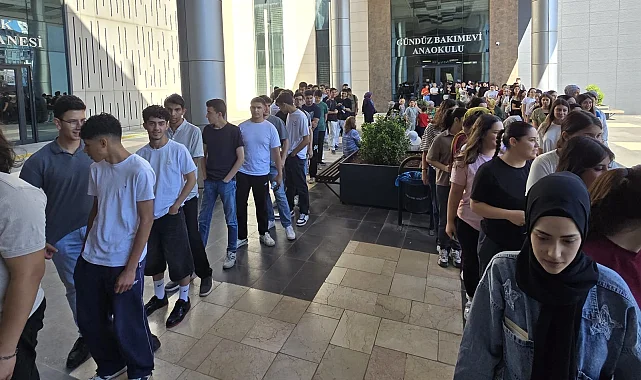 Gaziantep'te YKS tatbikatı yapıldı