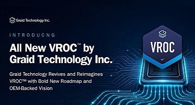 Graid Technology, 24 aylık yol haritası ve Tier 1 OEM Desteği ile VROC™ Platformunu tanıttı