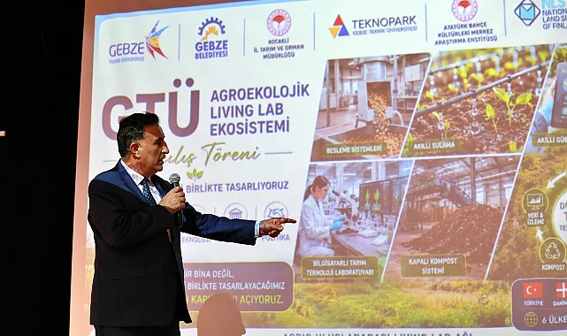 GTÜ'de geleceğin tarım teknolojileri ve inovasyon ekosistemi açıldı