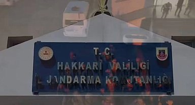 Hakkari'de JİHA destekli uyuşturucu avı! 626 kilogram uyuşturucu ele geçirildi