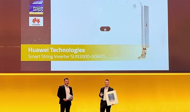 Huawei'nin 506 kW'lık Akıllı Dizi İnvertörü, Intersolar Europe 2026'da Smarter E AWARD ödülünü kazandı
