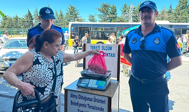 İstanbul Bakırköy Zabıtası'ndan pazarlarda sıkı denetim