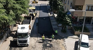 İstanbul Maltepe'de asfalt çalışmaları hızlandı