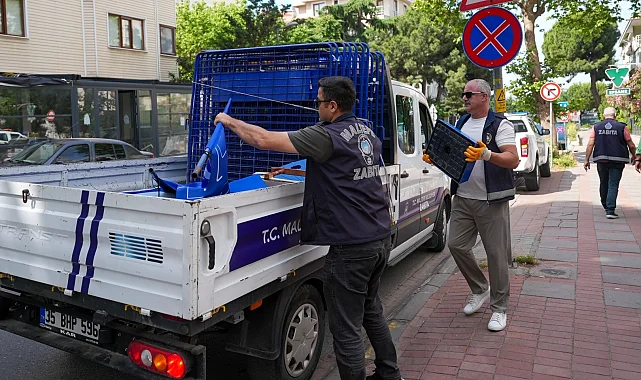 İstanbul Maltepe'de zabıta ekipleri işgallere karşı sahada