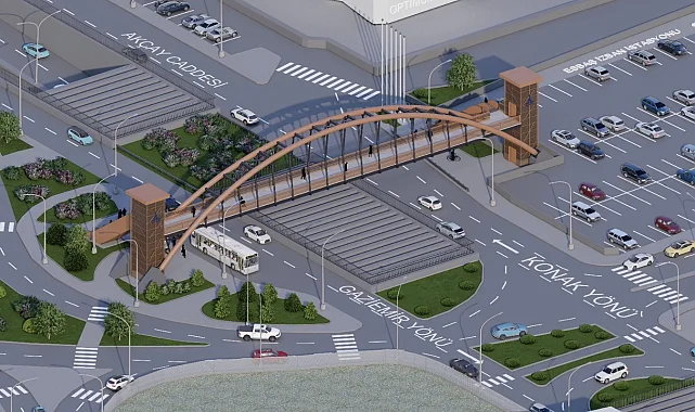 İzmir Gaziemir'de trafik ve yaya güvenliğine çifte çözüm