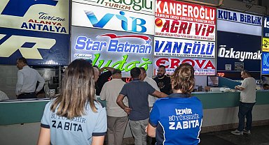 İzmir Otogarı'nda işgale haciz