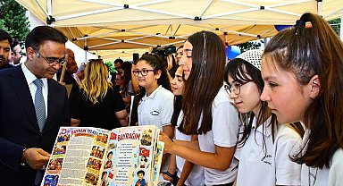 İzmir'de "Küçük Eller Güçlü Kalemler" Kitap Fuarı açıldı