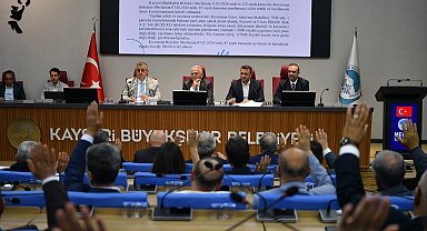 Kayseri Büyükşehir bütçesi kabul edildi