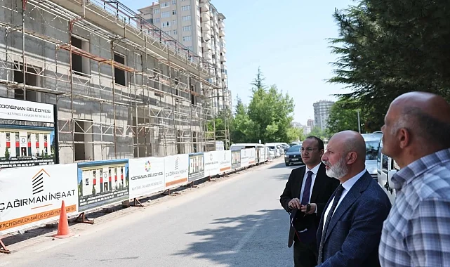 Kayseri Kocasinan'da Erciyesevler'e aile sağlığı merkezi müjdesi