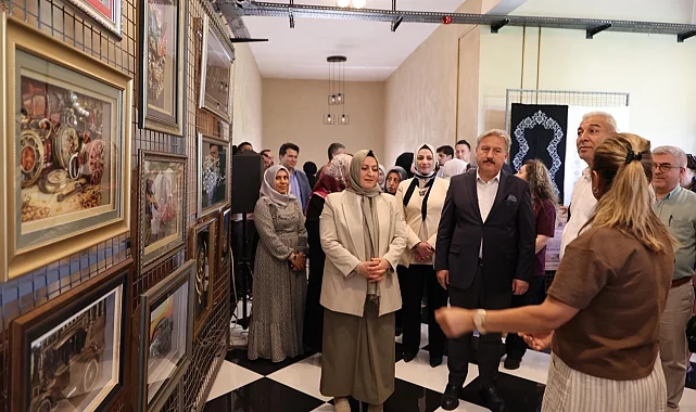Kayseri Melikgazi'de bir yıllık emek görücüye çıktı