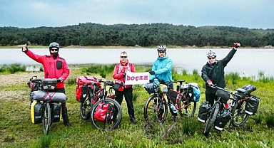 Keşan DOÇEK'ten tarihi pedal yolculuğu