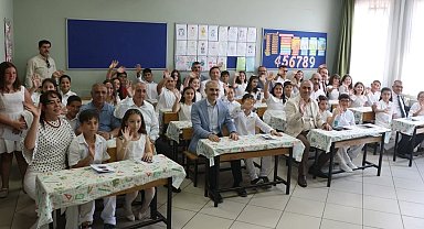 Kocaeli Çayırova'da karne heyecanı