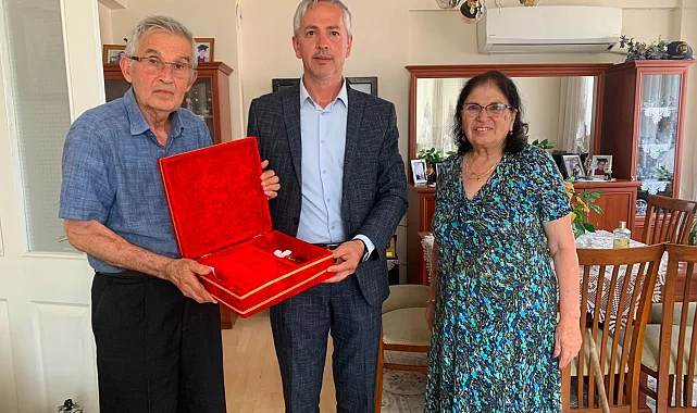 Kocaeli İzmit'te gazilere vefa ziyaretleri sürüyor