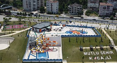 Kocaeli'de Değirmendere Aquapark yeni sezona 'merhaba' dedi
