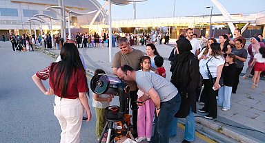 Konya Bilim Merkezi'nde gökyüzü gözlem etkinliği