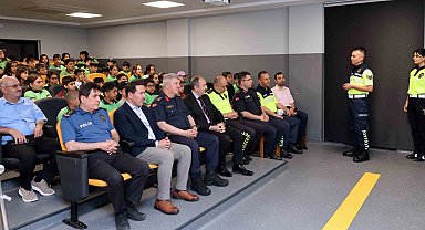 Konya Karatay Trafik Eğitim Parkı'nda eğitimler tamamlandı