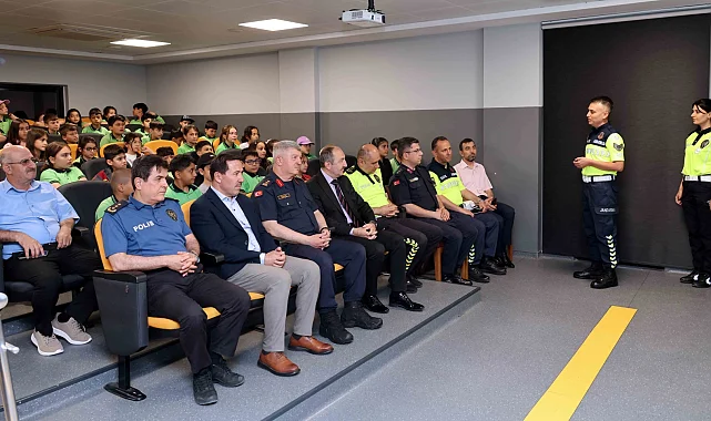 Konya Karatay Trafik Eğitim Parkı'nda eğitimler tamamlandı