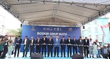 Konya'da Grup Suyu Projesi hizmete girdi
