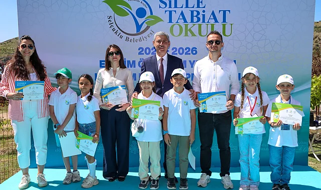 Konya'da Sille Tabiat Okulu'nda yıl sonu heyecanı