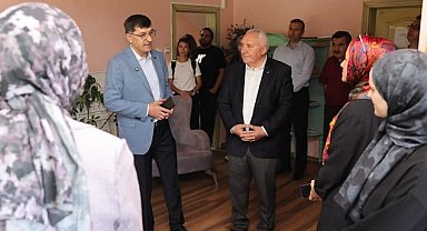 Kütahya'da Başkan Kahveci'den Özel Eğitim Merkezine ziyaret