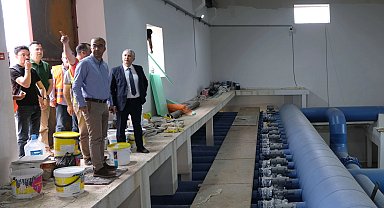 Kuzey Antalya İçmesuyu Tesisi'nde çalışmalarda sona yaklaşıldı