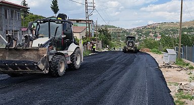 Malatya Yeşilyurt'ta asfalt çalışmaları tamamlandı
