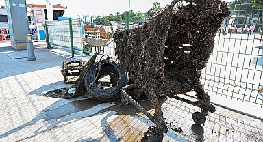 Mersin'de Dünya Çevre Haftası'nda deniz tabanı temizliği