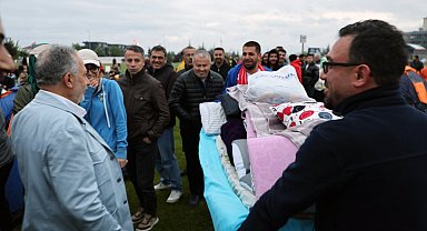Milli heyecan Kayseri Talas'ta yürekleri ısıttı