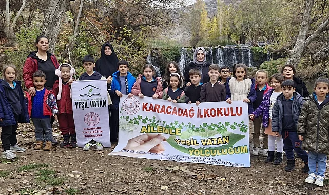 Minik yüreklerden Yeşil Vatana büyük katkı