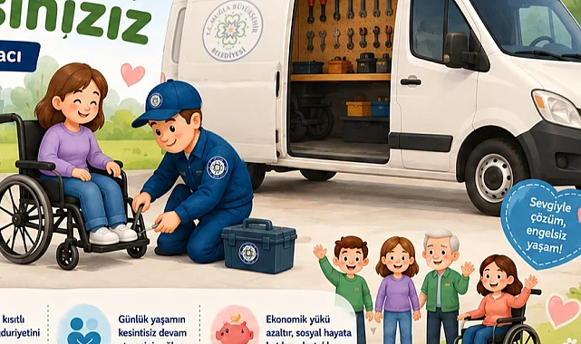 Muğla'da engellilere mobil tekerlekli sandalye tamir hizmeti