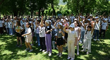 Okul dışı öğrenme ile Bursa'nın kültürel mirasını keşfettiler