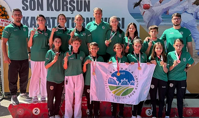 Sakaryalı sporculardan bir haftada 17 madalya