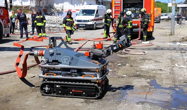 Samsun İtfaiyesi "Alevkıran" robotuyla güçleniyor