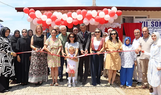 Sapakpınar'da emekler yıl sonu sergisinde taçlandı