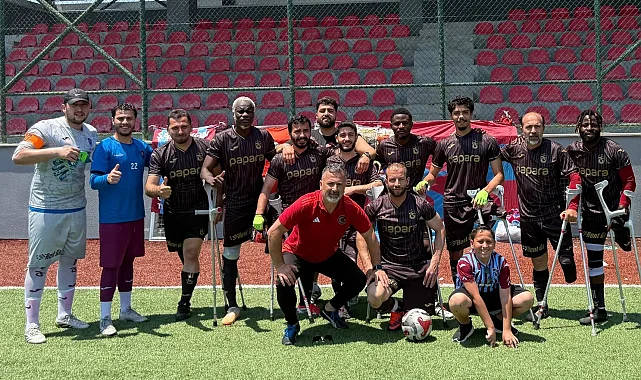 Trabzon Büyükşehir Ampute'den 10 gollü zafer