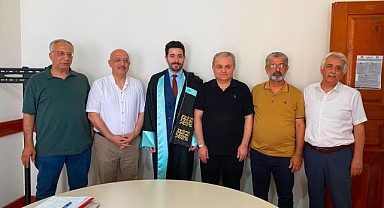 Türkelili Anıl Dincel doktor unvanını aldı
