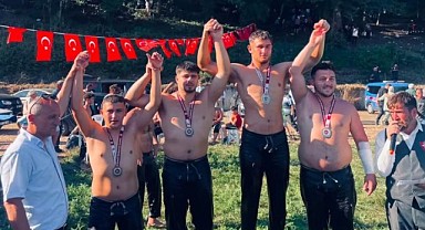 Türkelili güreşçiler müsabakadan derecelerle döndü