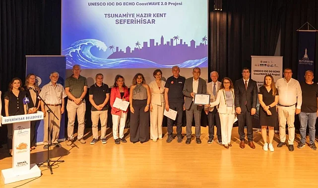 UNESCO'dan Seferihisar'a "Tsunamiye Hazır Kent" tescili
