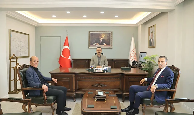Ağrı Doğubayazıt TSO'dan Kaymakam Ayvat'a ziyaret