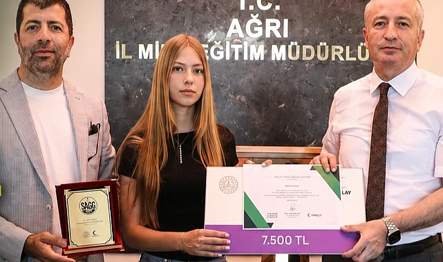 Ağrı'da 'sağlıklı nesil' ödüllendirildi