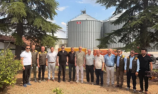 Ahmet Güldal TMO-TOBB LİDAŞ Keşan Şubesi'ne hasat dönemi ziyareti