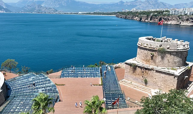 Antalya'da Hıdırlık Kulesi yeniden ziyarete açıldı