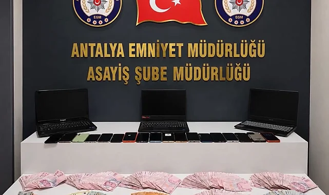 Antalya'da 'son durak' operasyonu! 14 tutuklama