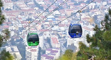 Balçova Teleferik Tesisleri'nde kapsamlı bakım çalışması