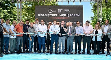 Balıkesir Bigadiç'te Kent Lokantası ve Emekliler Evi açıldı