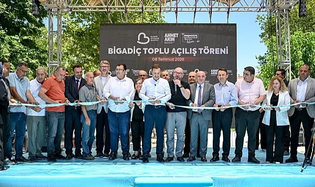 Balıkesir Büyükşehir'den Bigadiç'e çifte hizmet