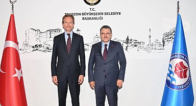Belçika Büyükelçisi Van de Velde'den Başkan Genç'e ziyaret