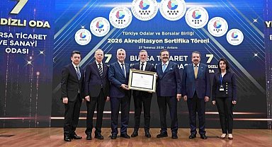 BTSO'nun hizmet kalitesine 7 yıldızlı tescil